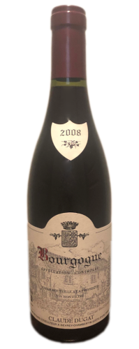 Bourgogne rouge Domaine Claude Dugat 2008